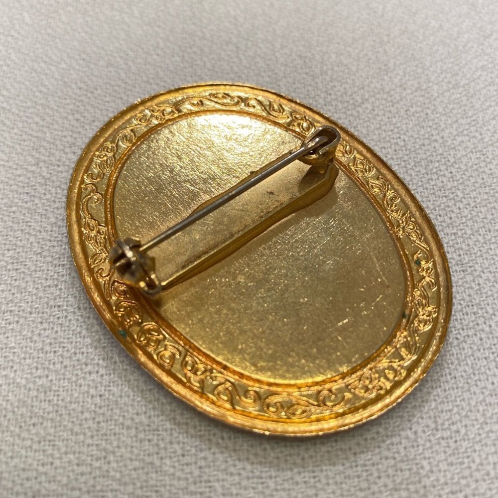 Vintage Abstract Enamel Brooch - Picture 3 of 14